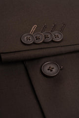 Bond Wool Rich Auburn Three Piece Suit - House of Cavani