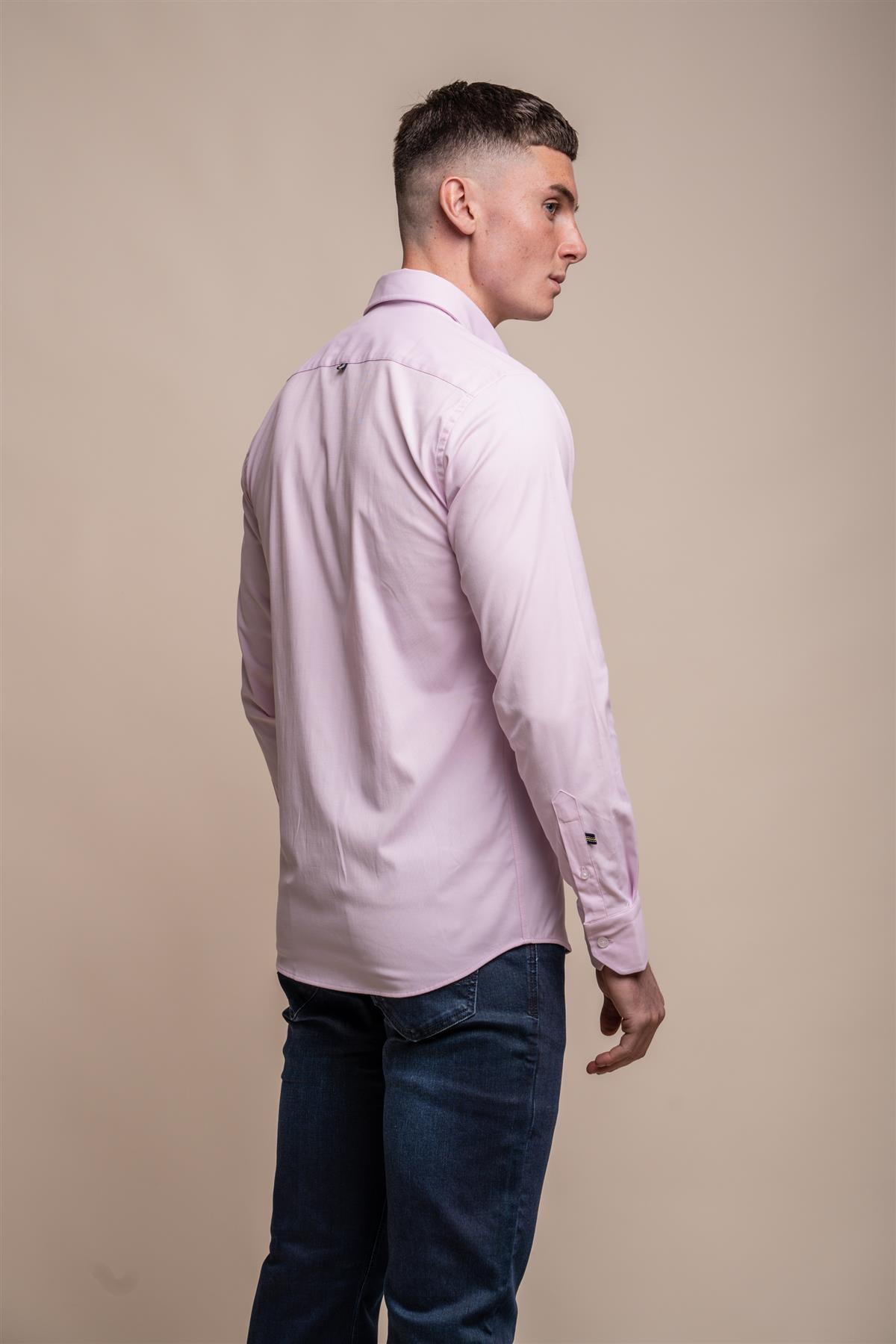 Tessa Pink Shirt Back