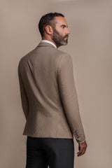 Elwood Houndstooth with Reed Black Trouser