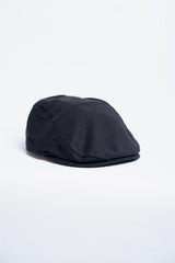 alfie black flat cap