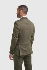 Damon Three Piece Suit with Single Breasted Waistcoat