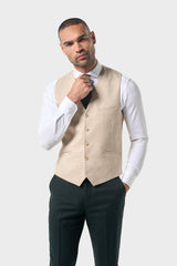 Malibu Forest with Beige Waistcoat