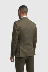 Damon Three Piece Suit with Double Breasted Waistcoat