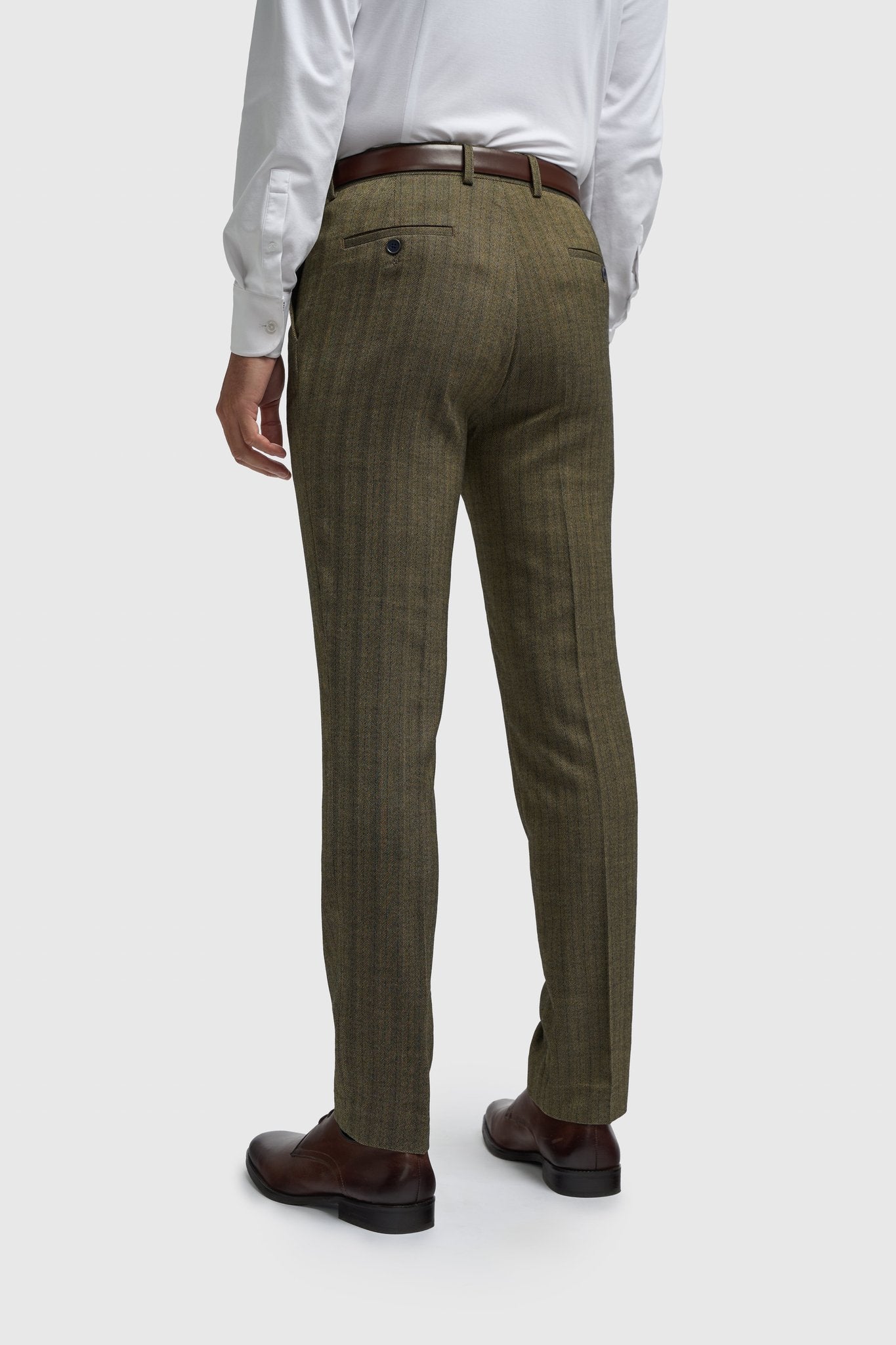 Damon Three Piece Suit with Double Breasted Waistcoat - House of Cavani