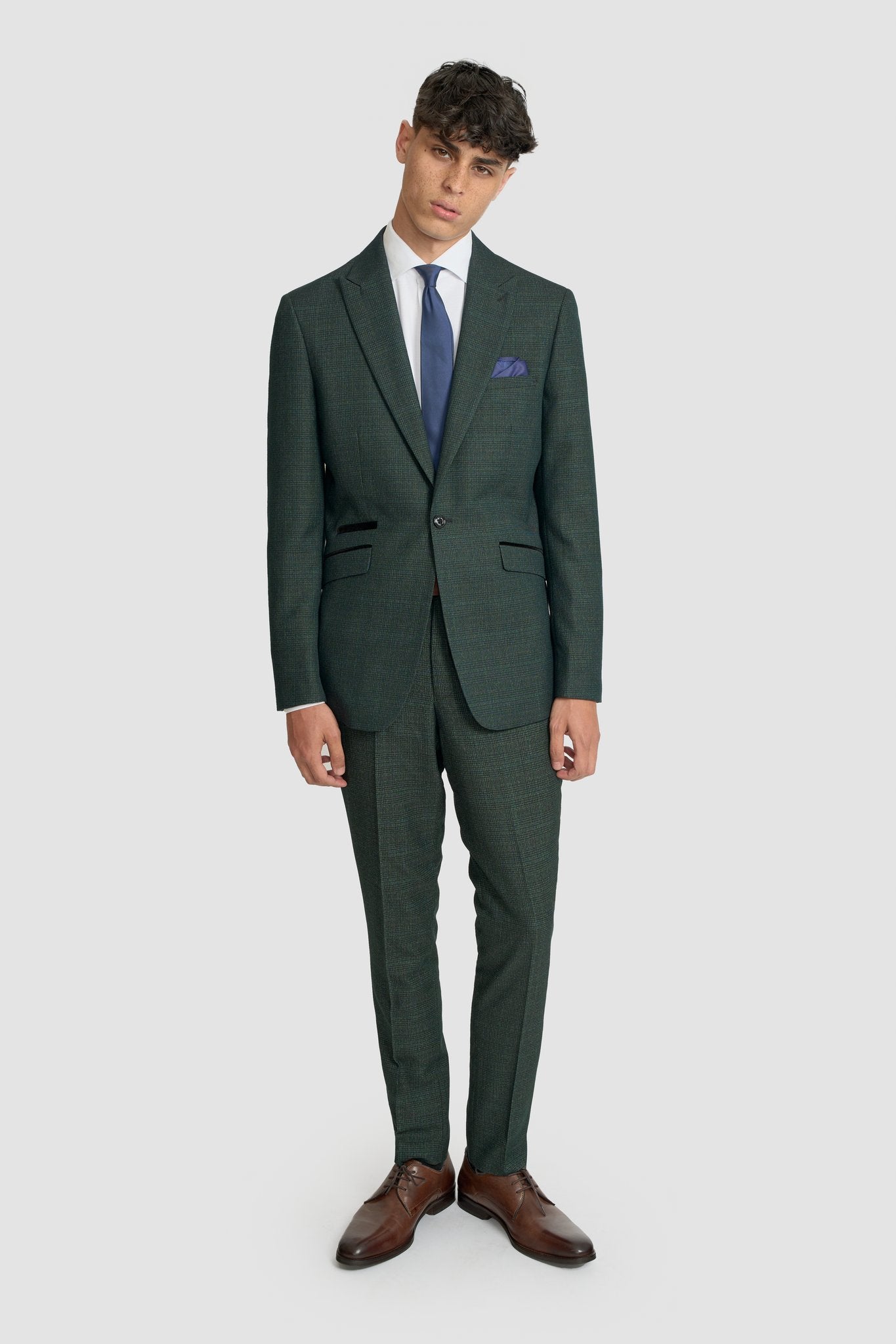 Caridi Olive Prom Suit - House of Cavani