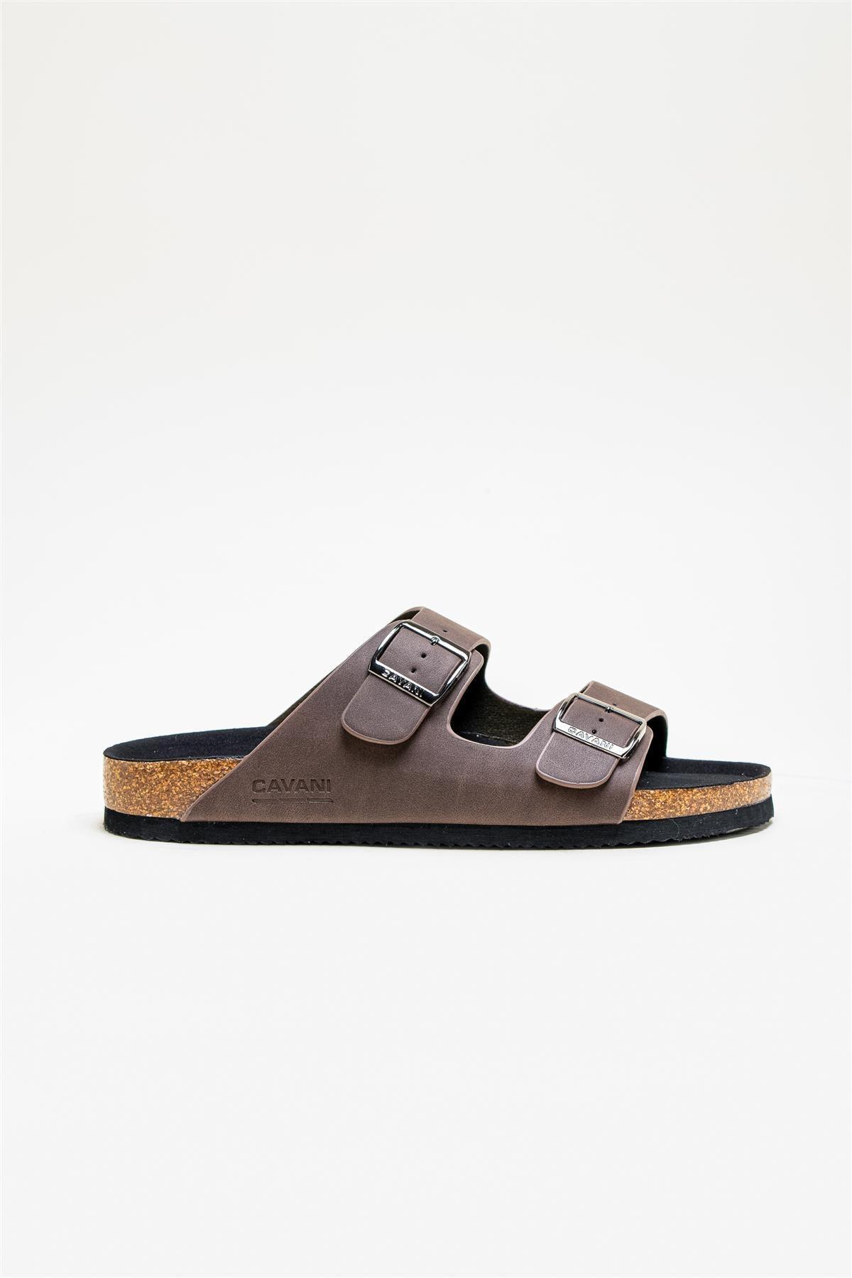 Datona brown sliders side