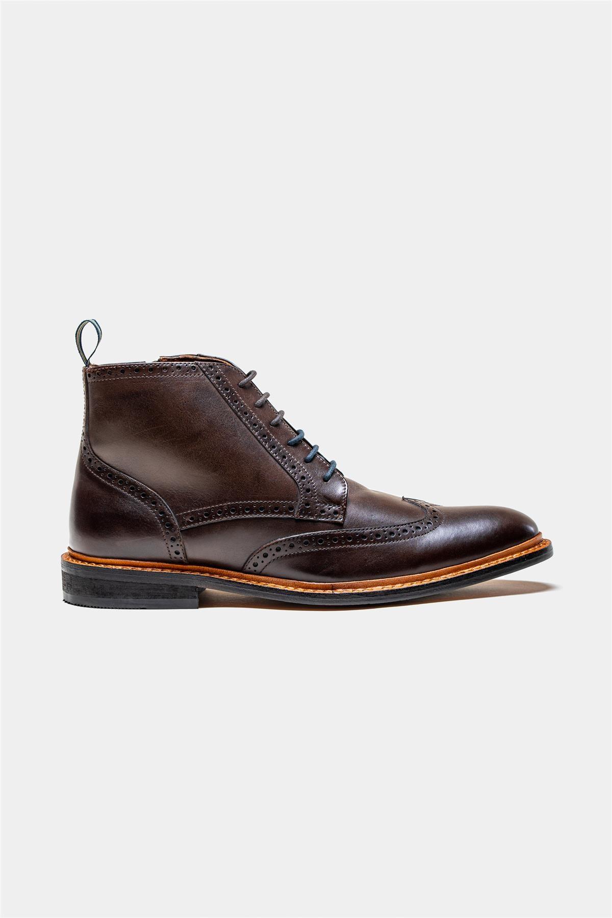 Ashmoor brown boots side