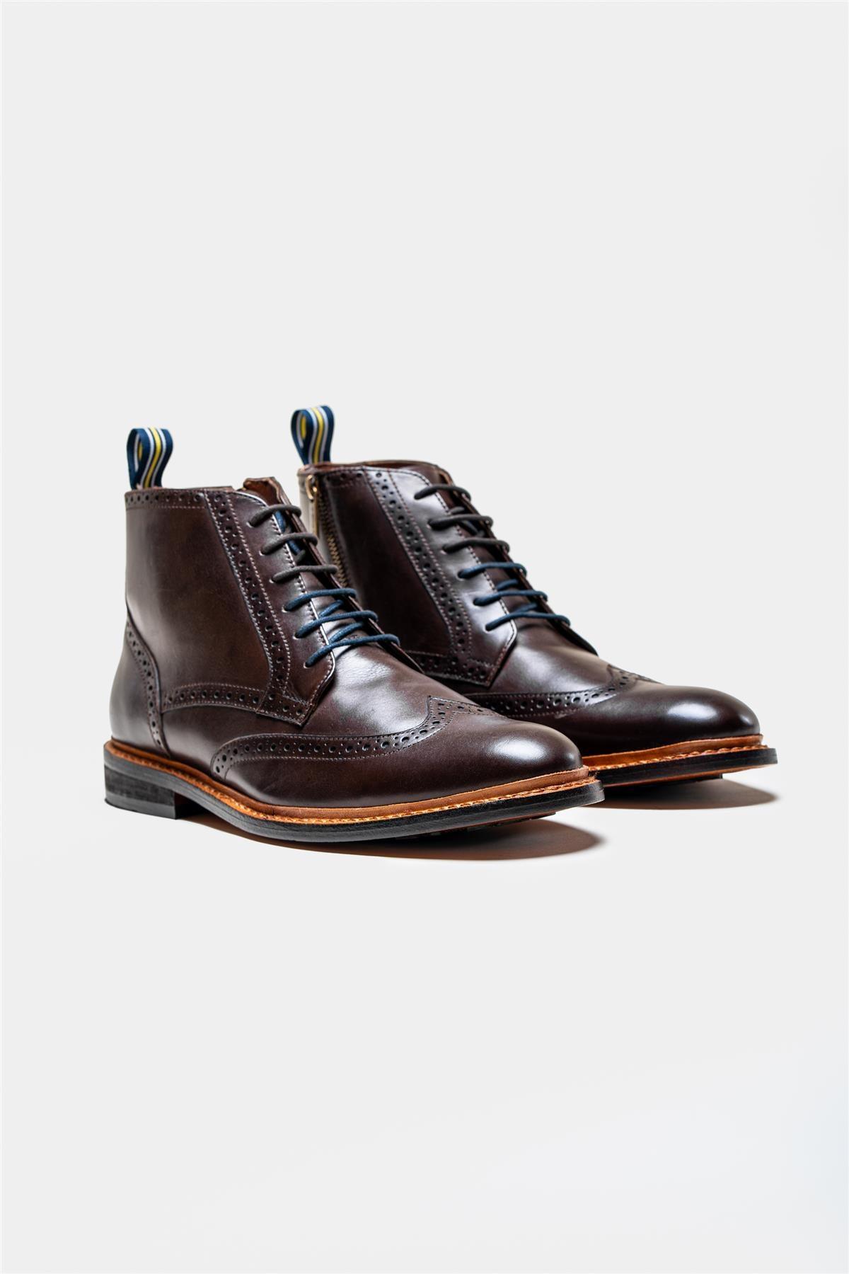 Ashmoor brown boots front