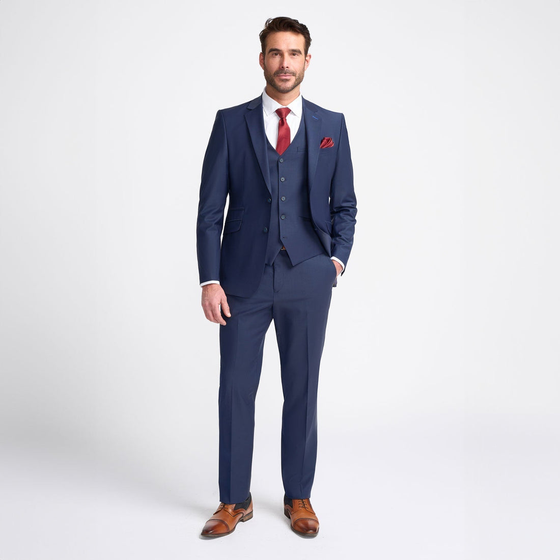 House of Cavani Blue Suit