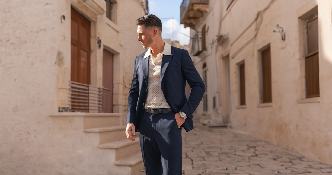 Into the Blue: What Goes With a Blue Suit? Cavani Into the Blue: What Goes With a Blue Suit? Cavani