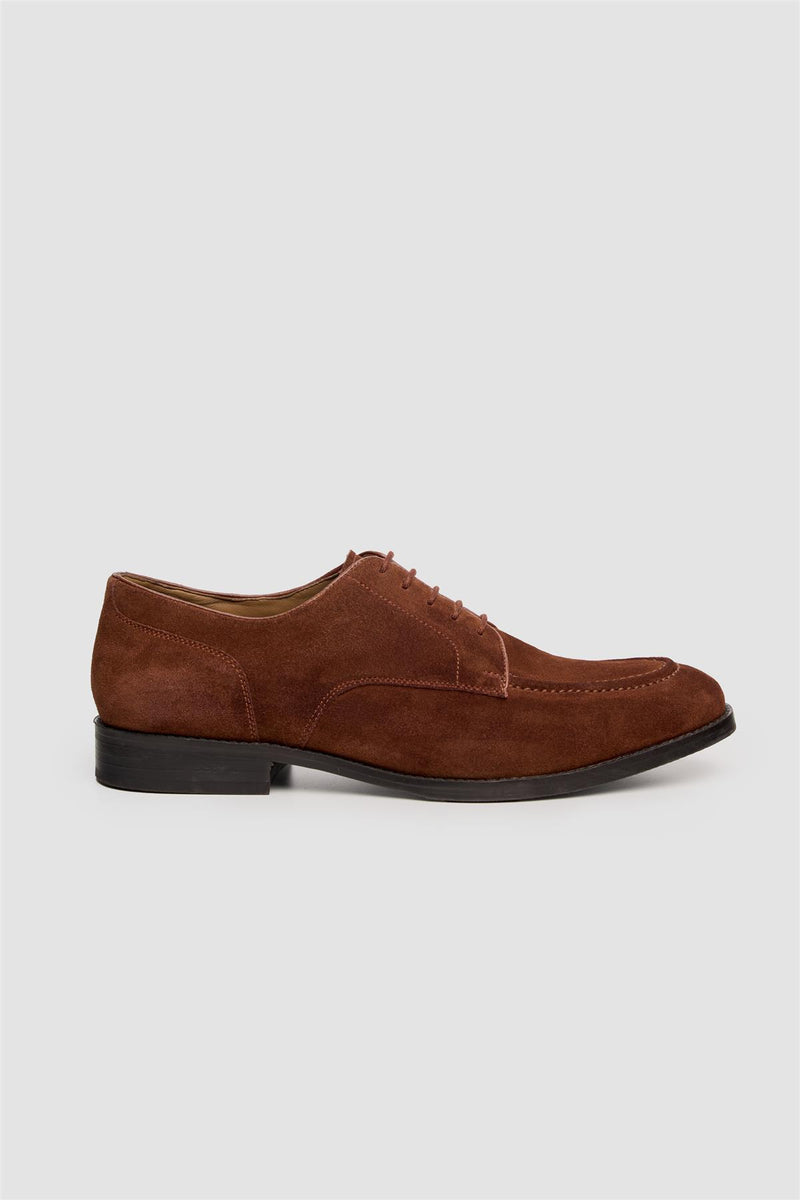 Brera Cognac suede Shoes