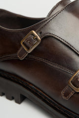 Freddie Monkstrap Portuguese Leather Shoes