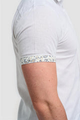Matera White Short Sleeve Shirt