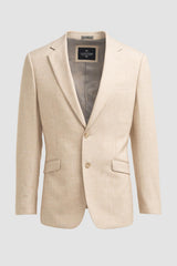 Malibu Beige Blazer - House of Cavani