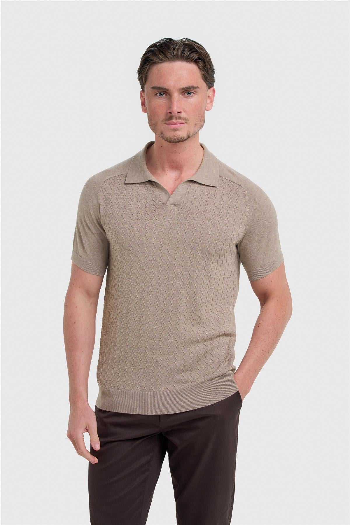 Turin Light Brown Polo