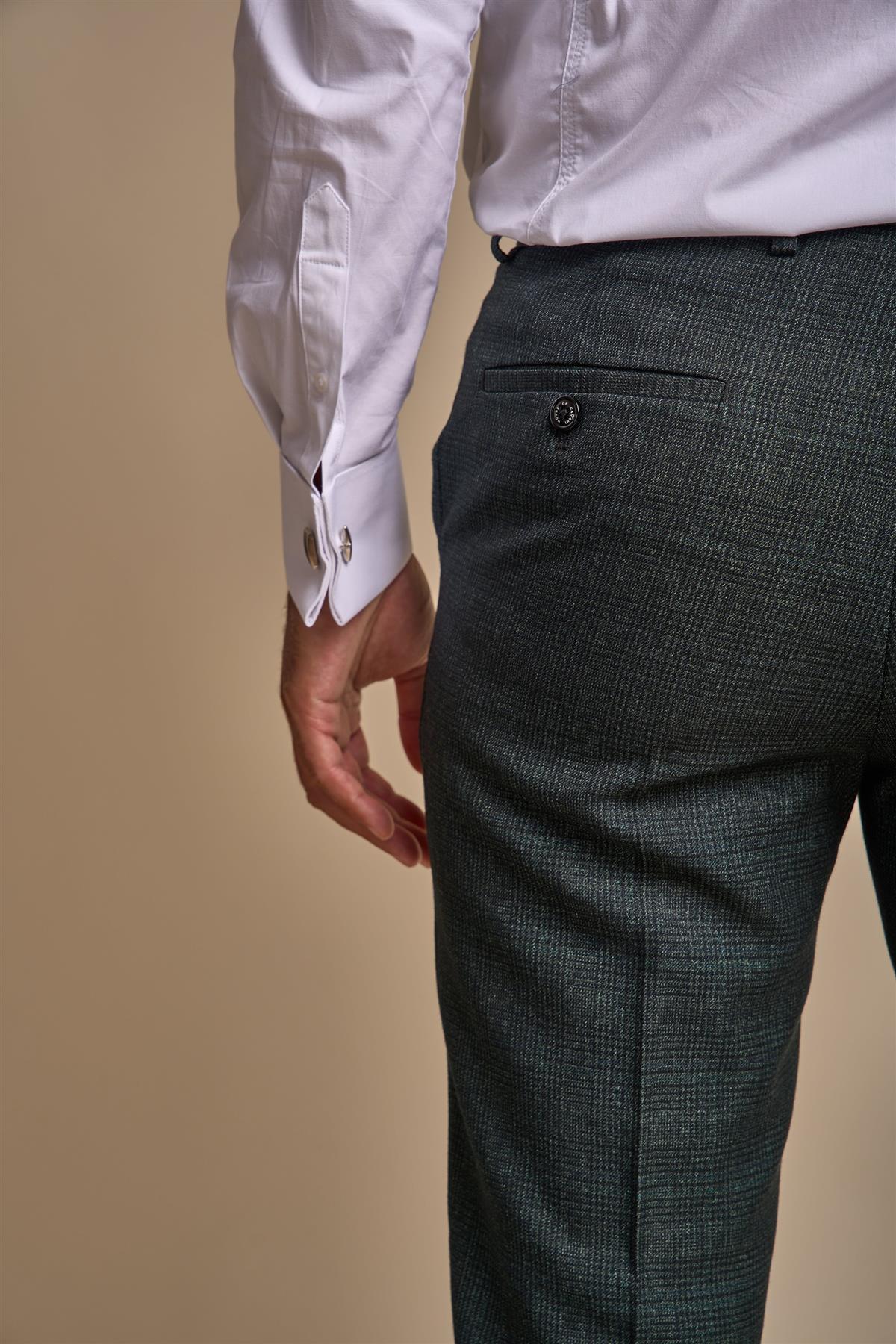 Caridi Olive Trouser Back Detail