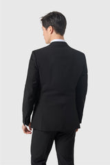 Malibu Notch Lapel Black Tux Blazer