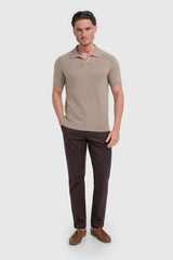 Turin Light Brown Polo