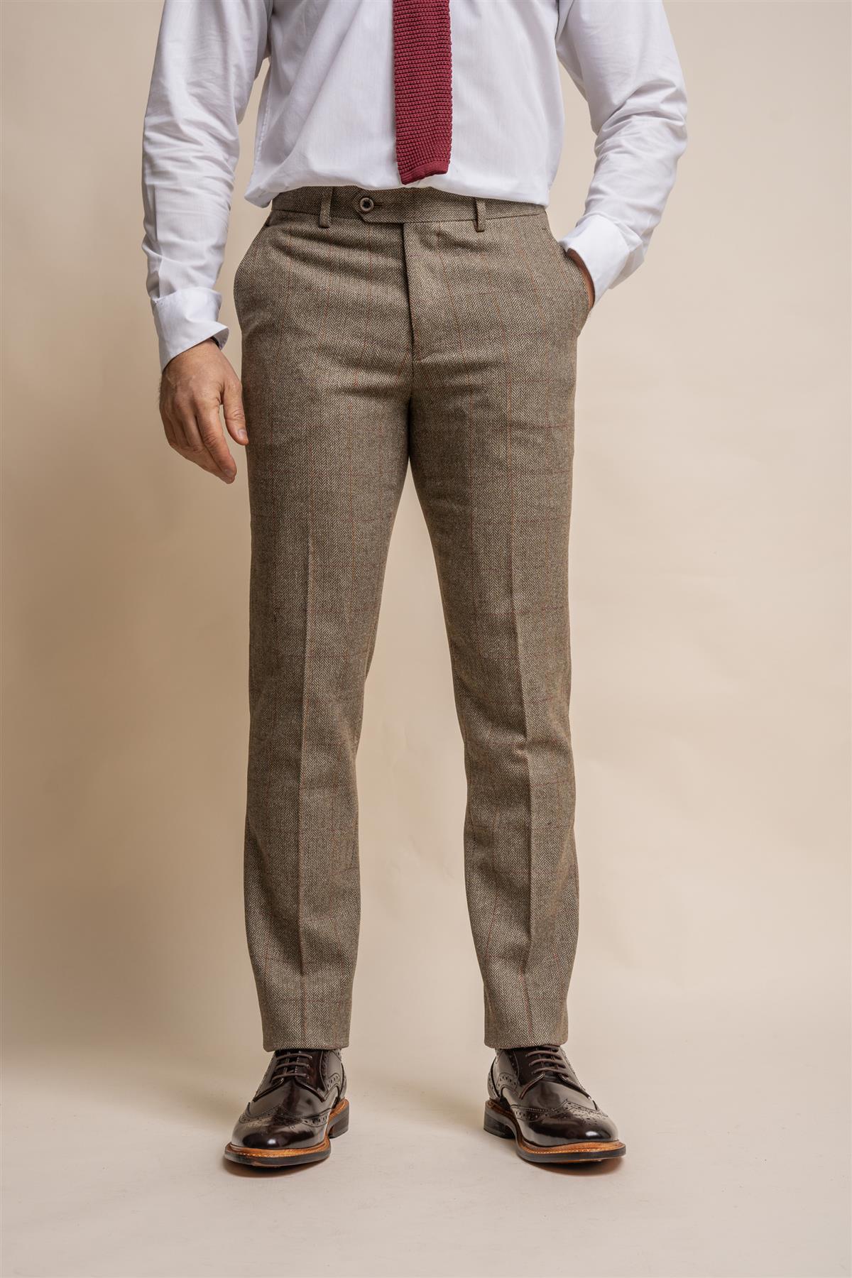 Gaston Sage Three Piece Suit