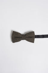 Martez Bow Tie Set Brown