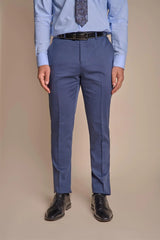 Teal Plain Three Piece Suit - House of Cavani