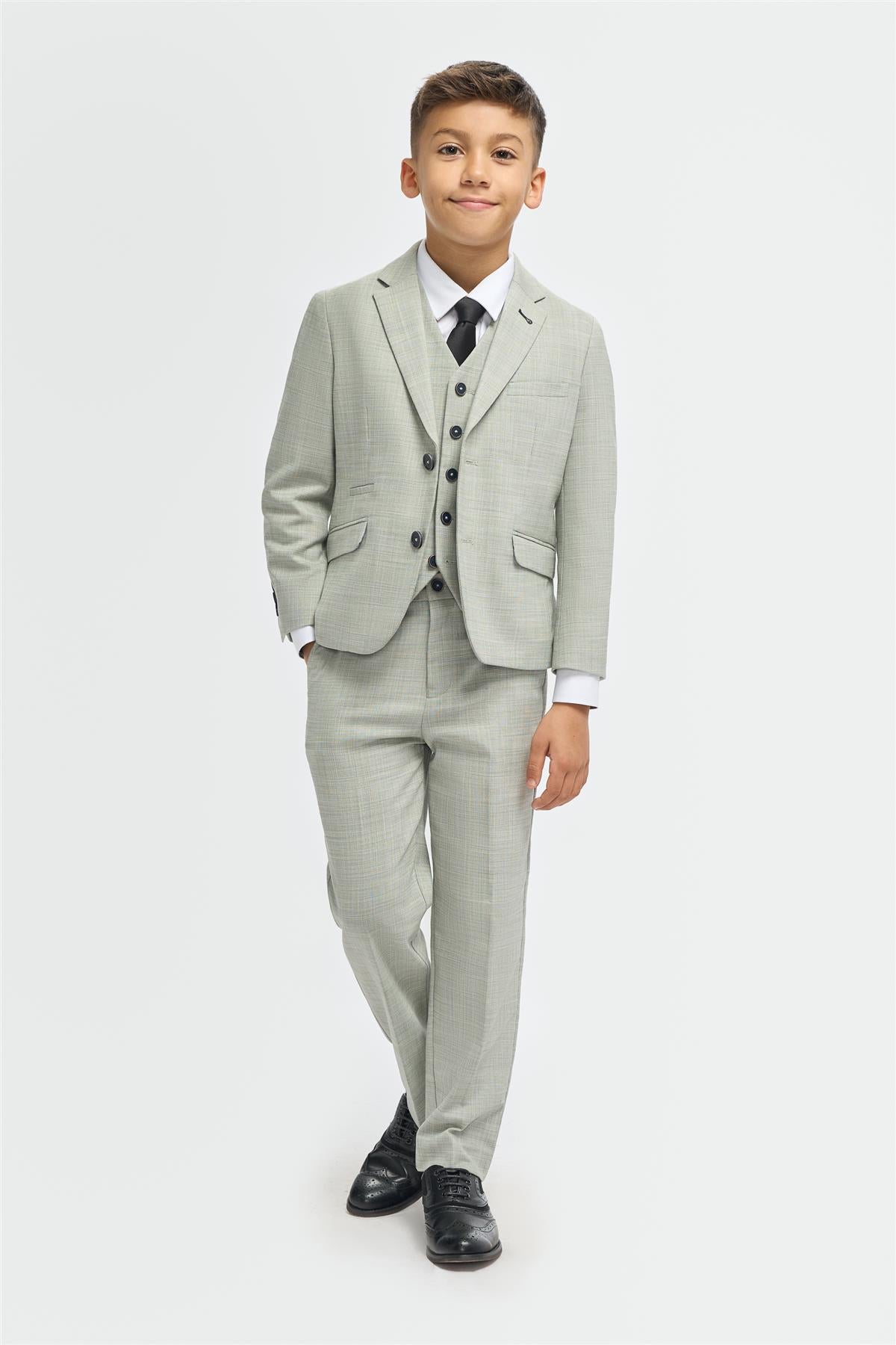 Boys Camden Sage Suit