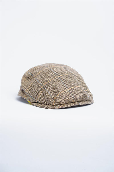 Albert Tweed Check Flat Cap