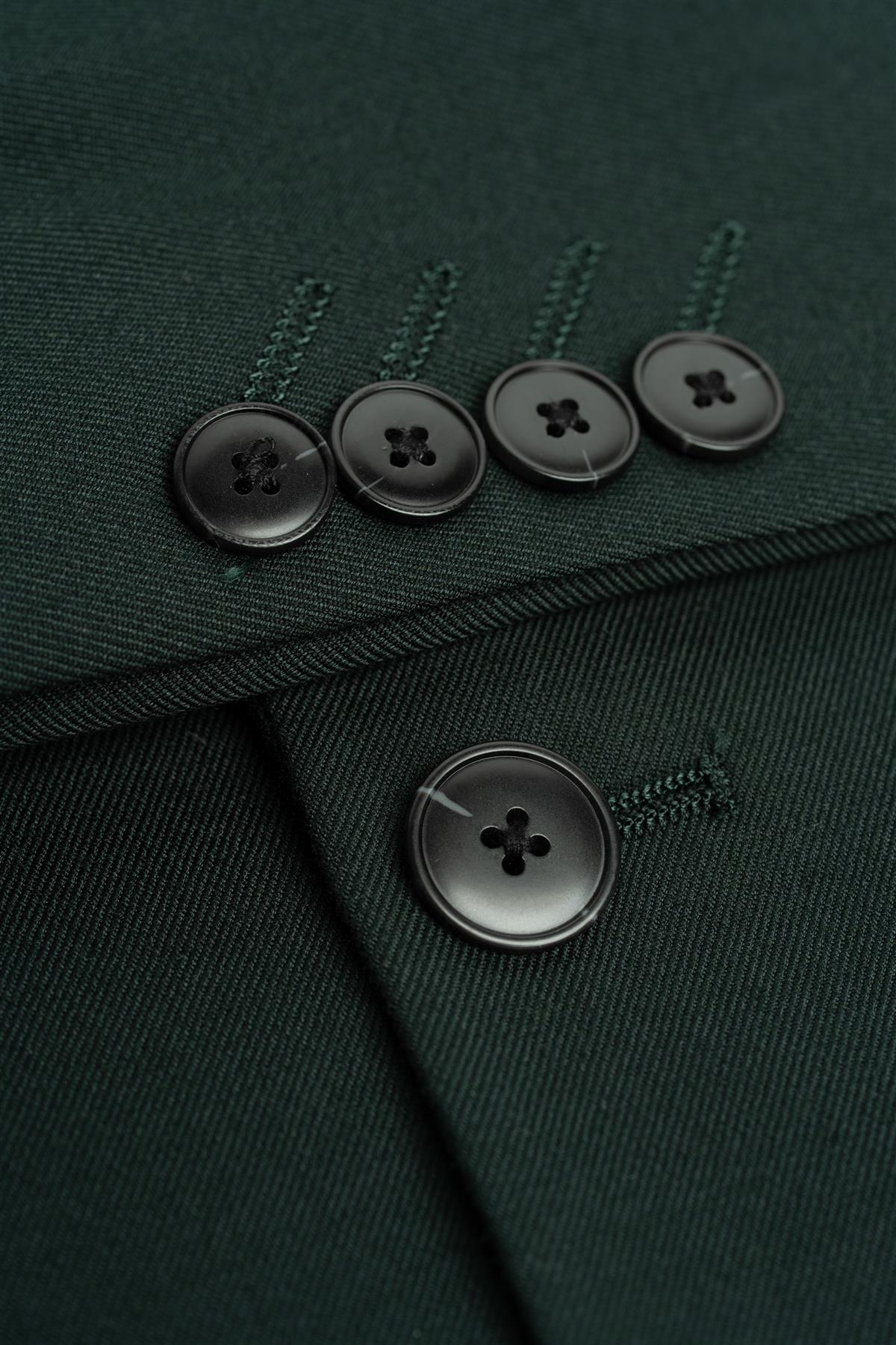 Malibu Forest Three Piece Suit - House of Cavani