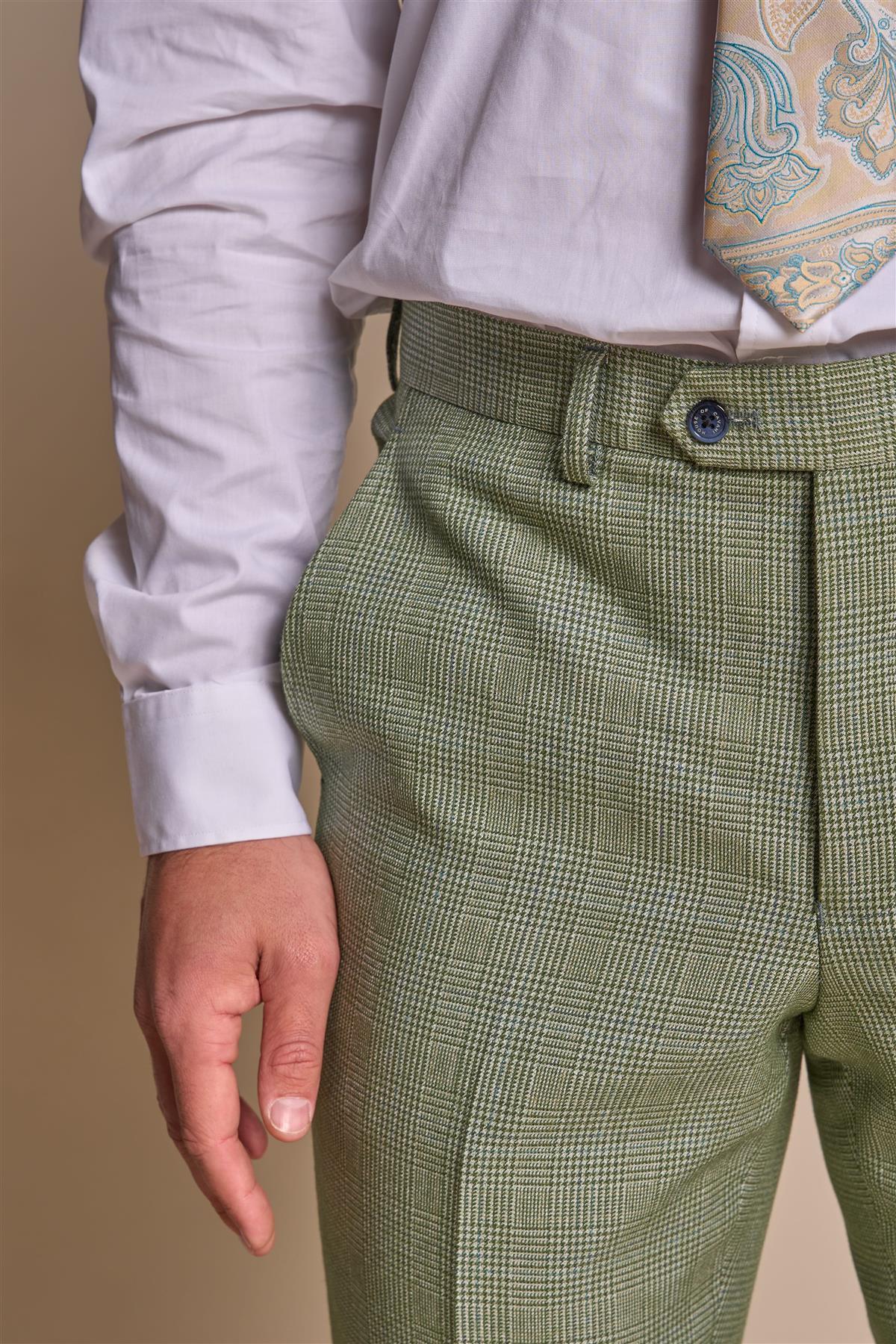 Caridi Sage Trousers Front Detail