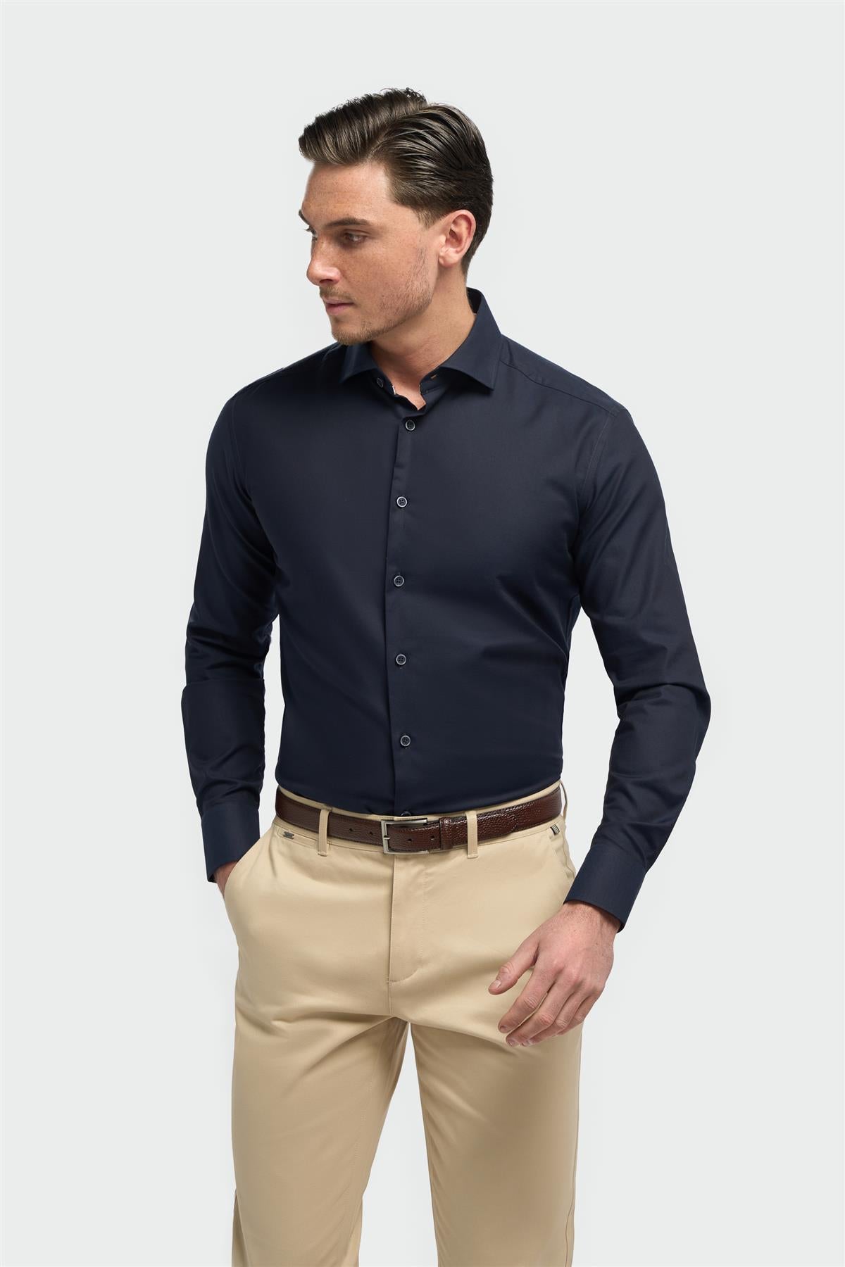 Barnaby Navy Shirt