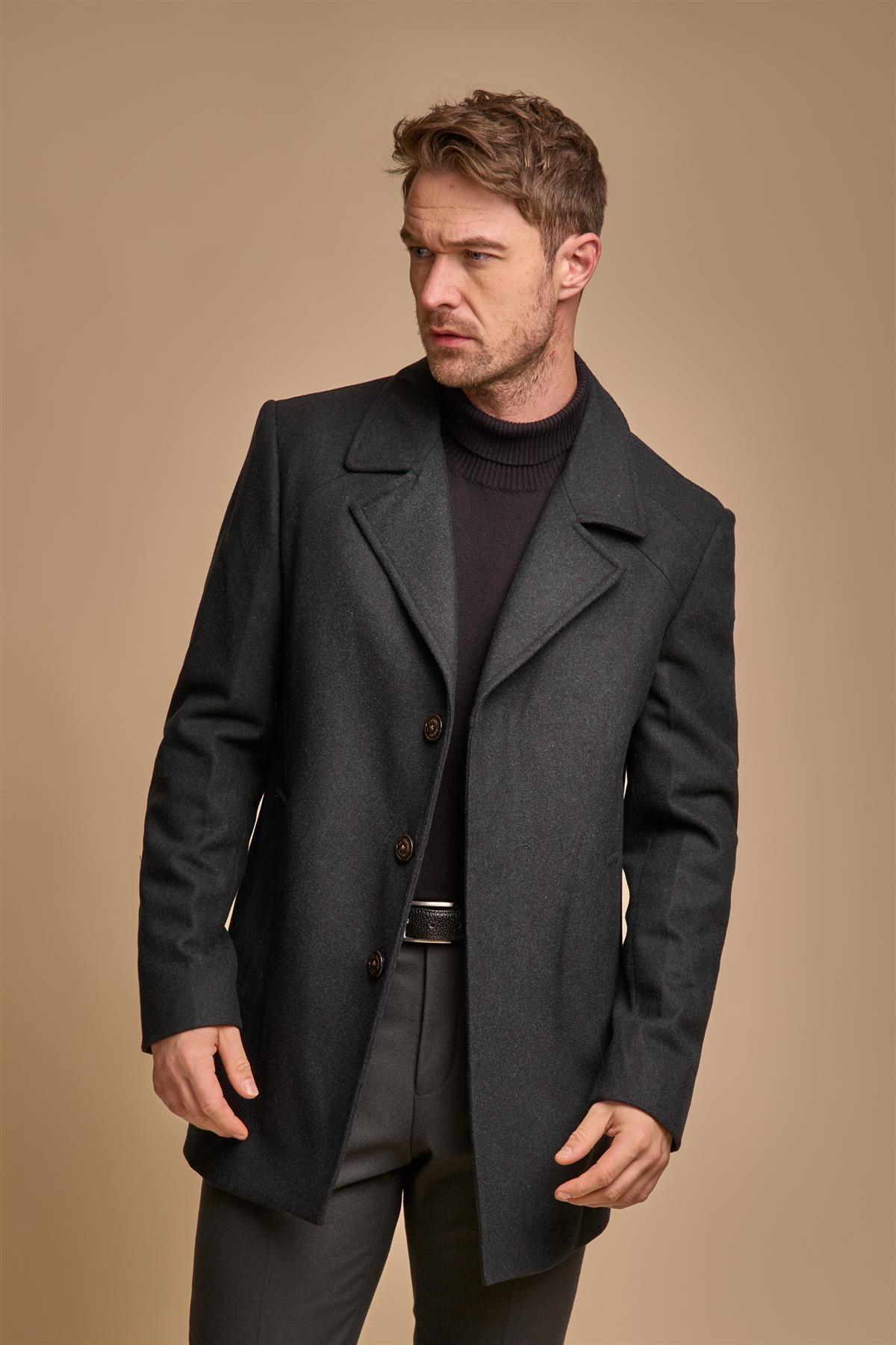 Marcus forest long coat front