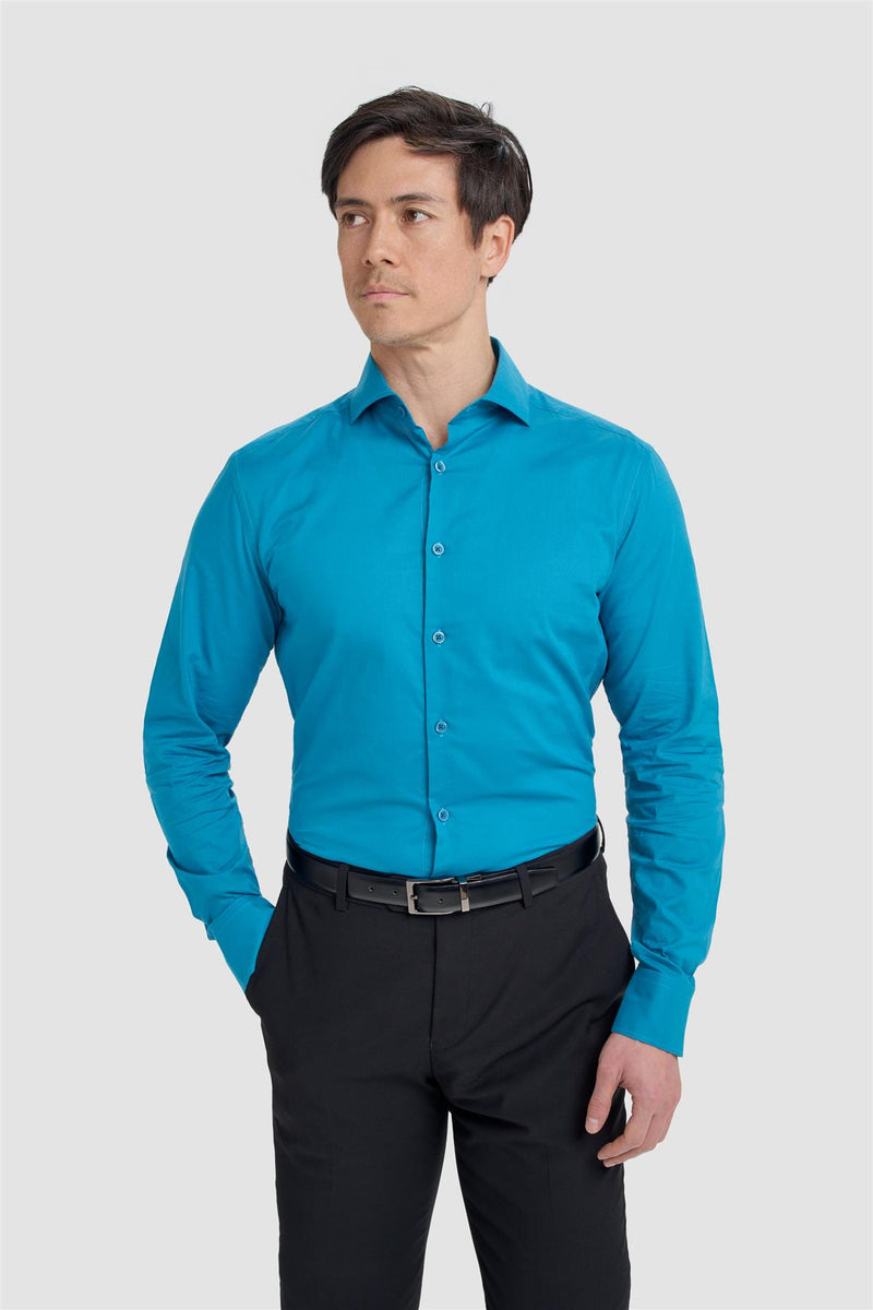 Flamino Aqua Shirt - House of Cavani