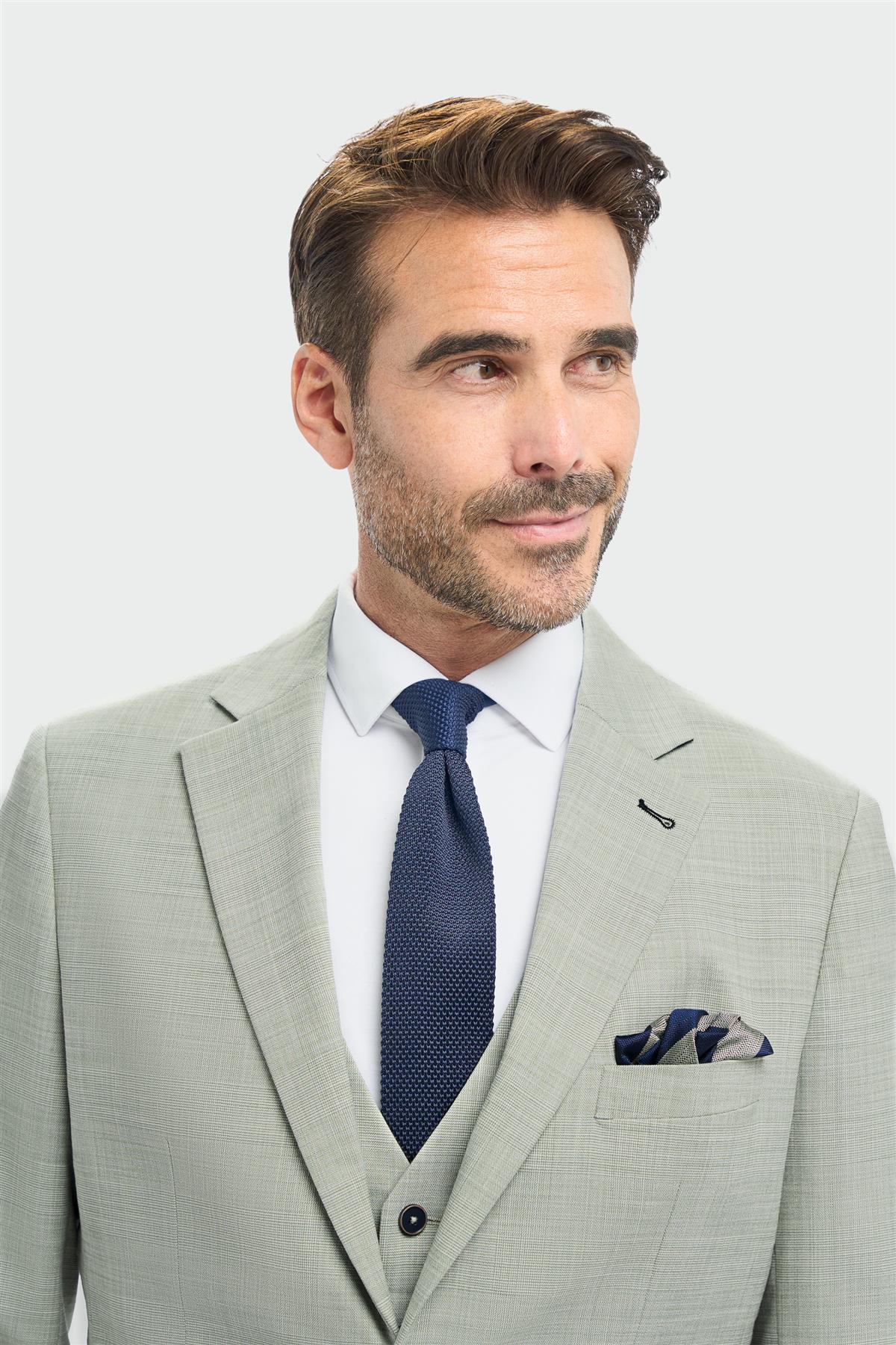 Camden Sage Three Piece Suit