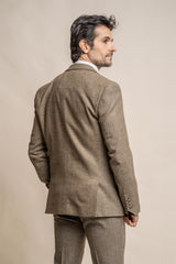 Gaston Sage Three Piece Suit