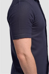 Matera Navy Short Sleeve Shirt