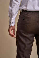 Caridi Brown Trouser Back Detail