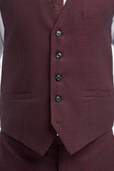 Caridi Wine Waistcoat