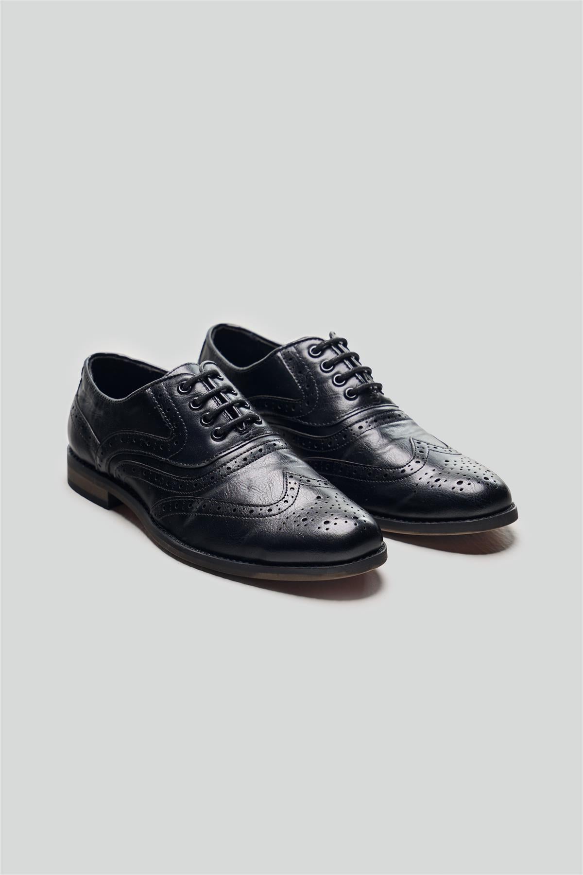 Boys Russel Black Shoes
