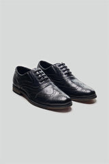 Boys Russel Black Shoes