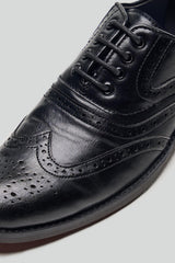 Boys Russel Black Shoes
