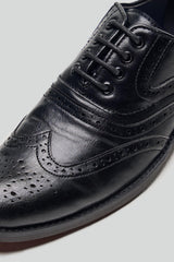 Boys Russel Black Shoes
