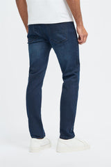Elliot Navy Stretch Slim Fit Jeans
