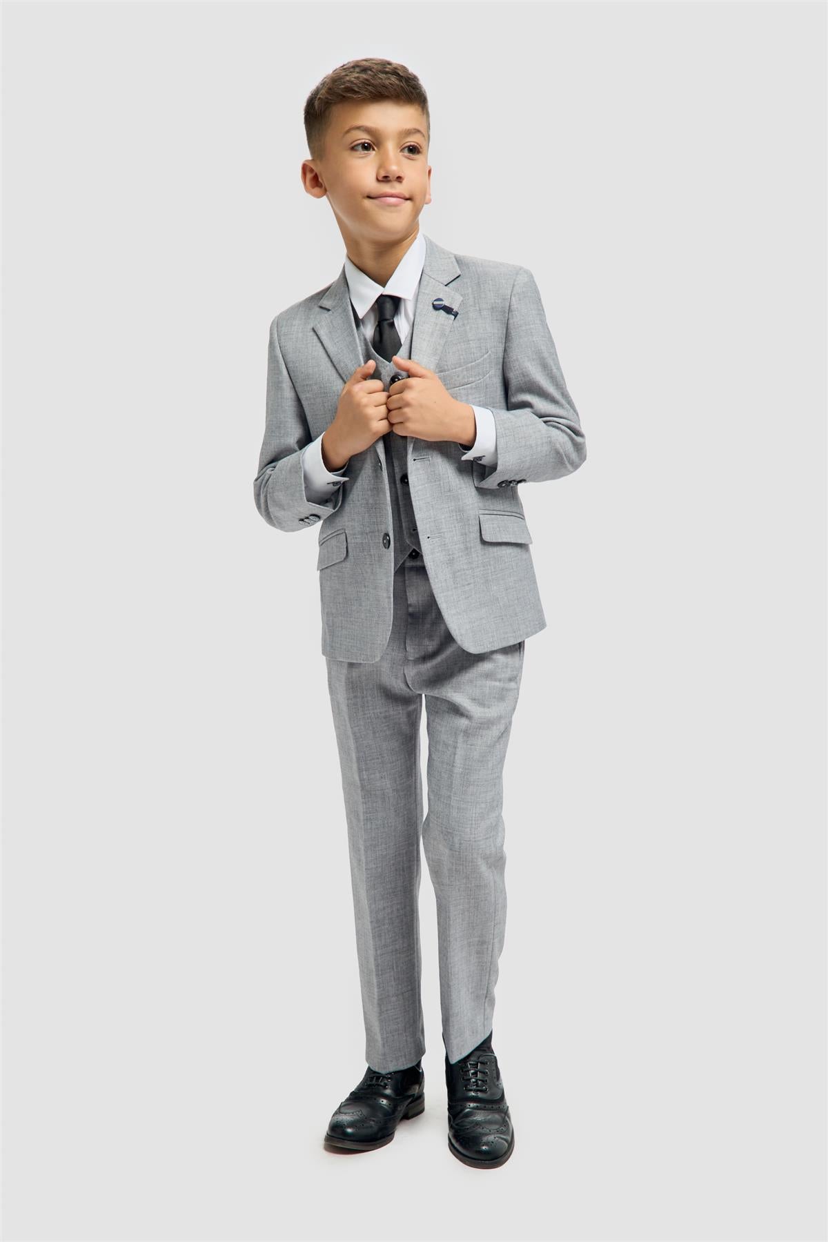 Boys Malibu Grey Suit
