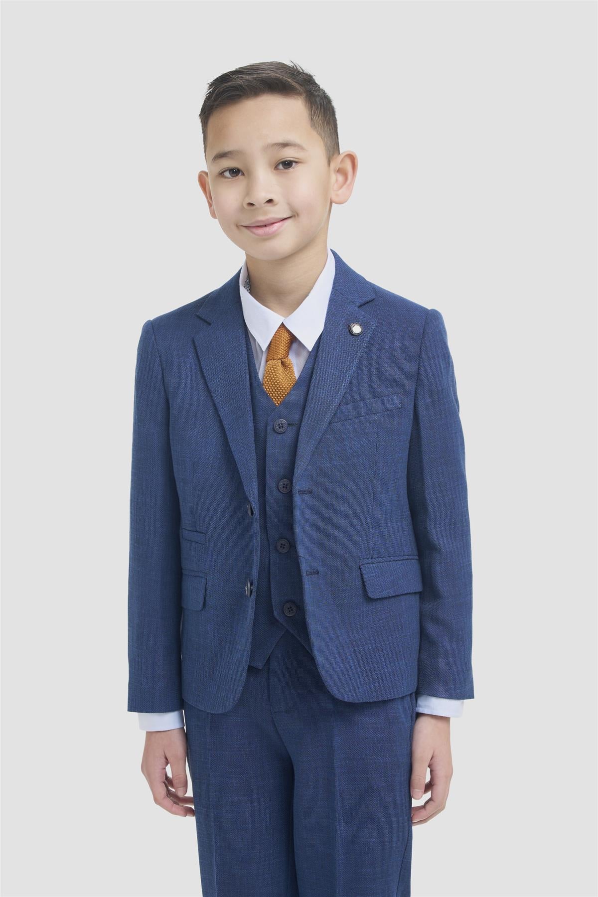 Boys Miami Blue Suit