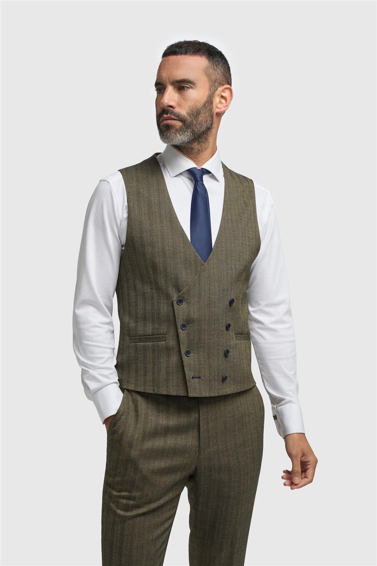 Damon Double Breasted Waistcoat