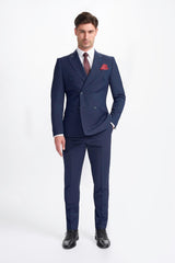 Bond Navy Double Breasted Blazer