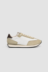 International Runner Cream Lightweight Nylon Trainer