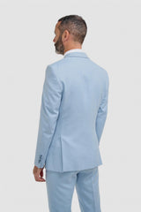 Malibu Sky Three Piece Suit - House of Cavani