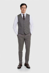Bond Wool Rich Hazel Waistcoat - House of Cavani