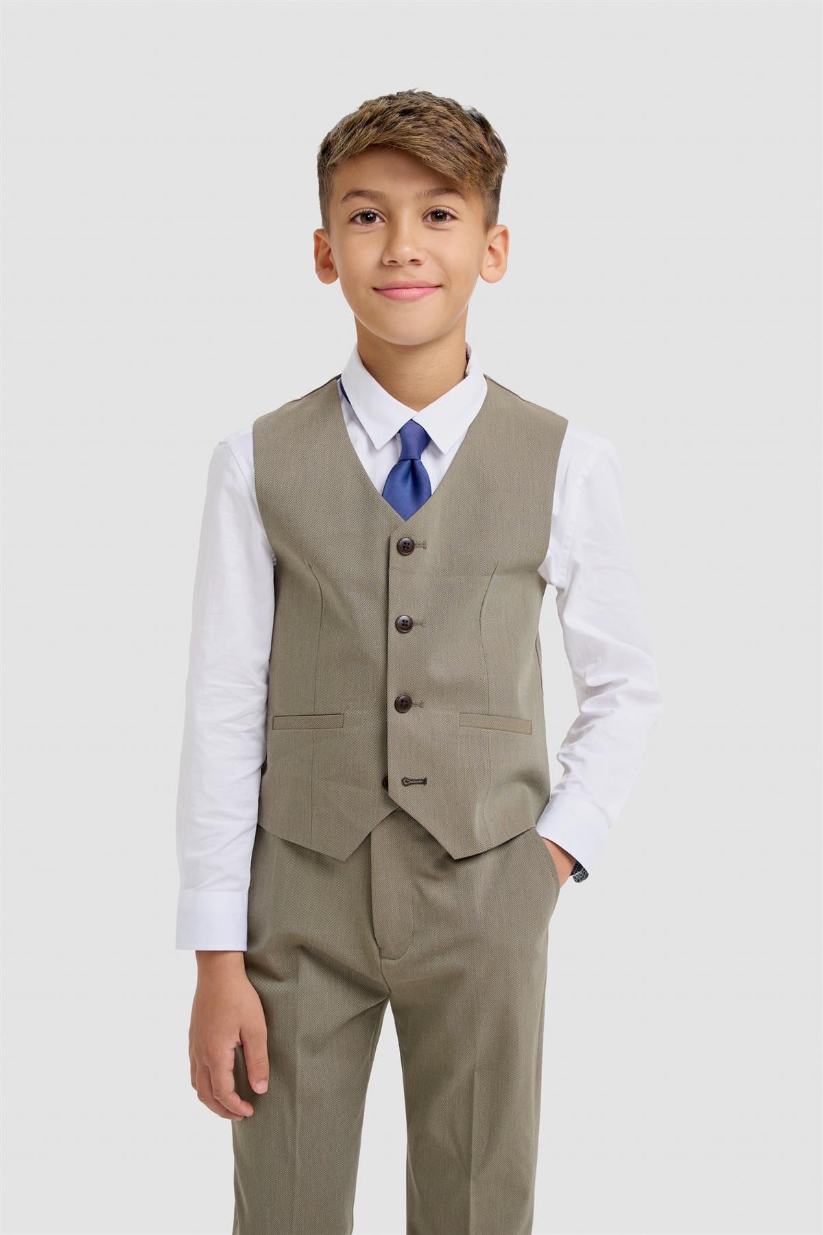 Boys Donatella Sage Suit